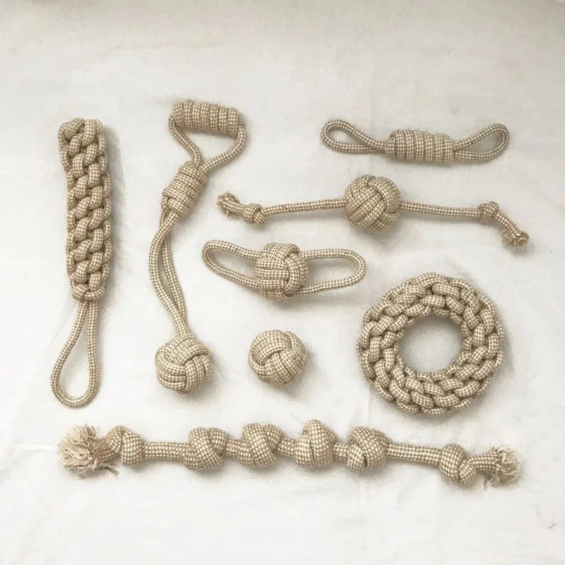 Dog Teeth cleaning knot toy