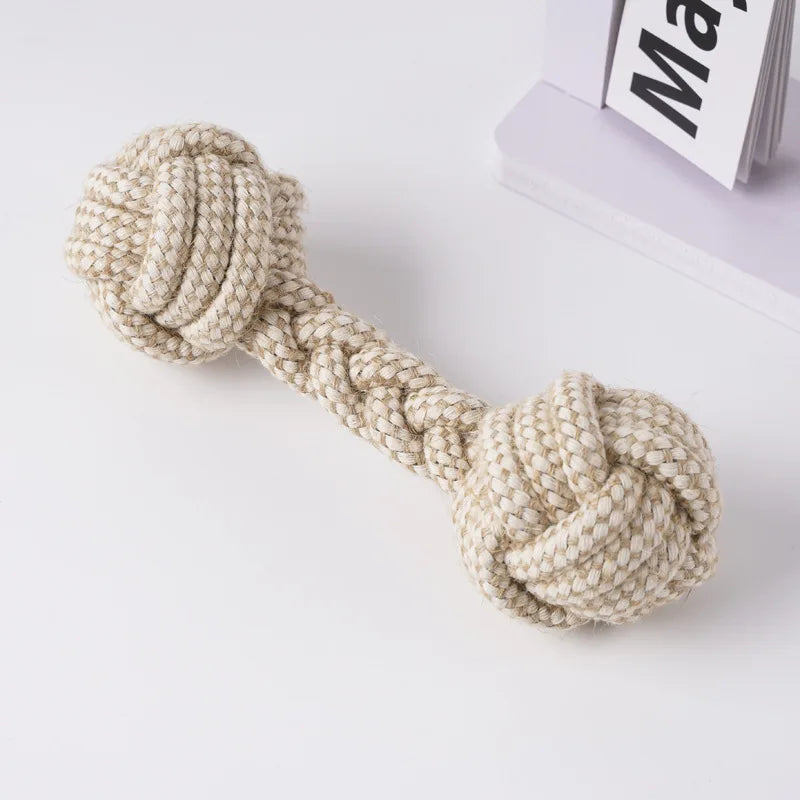 Dog Teeth cleaning knot toy