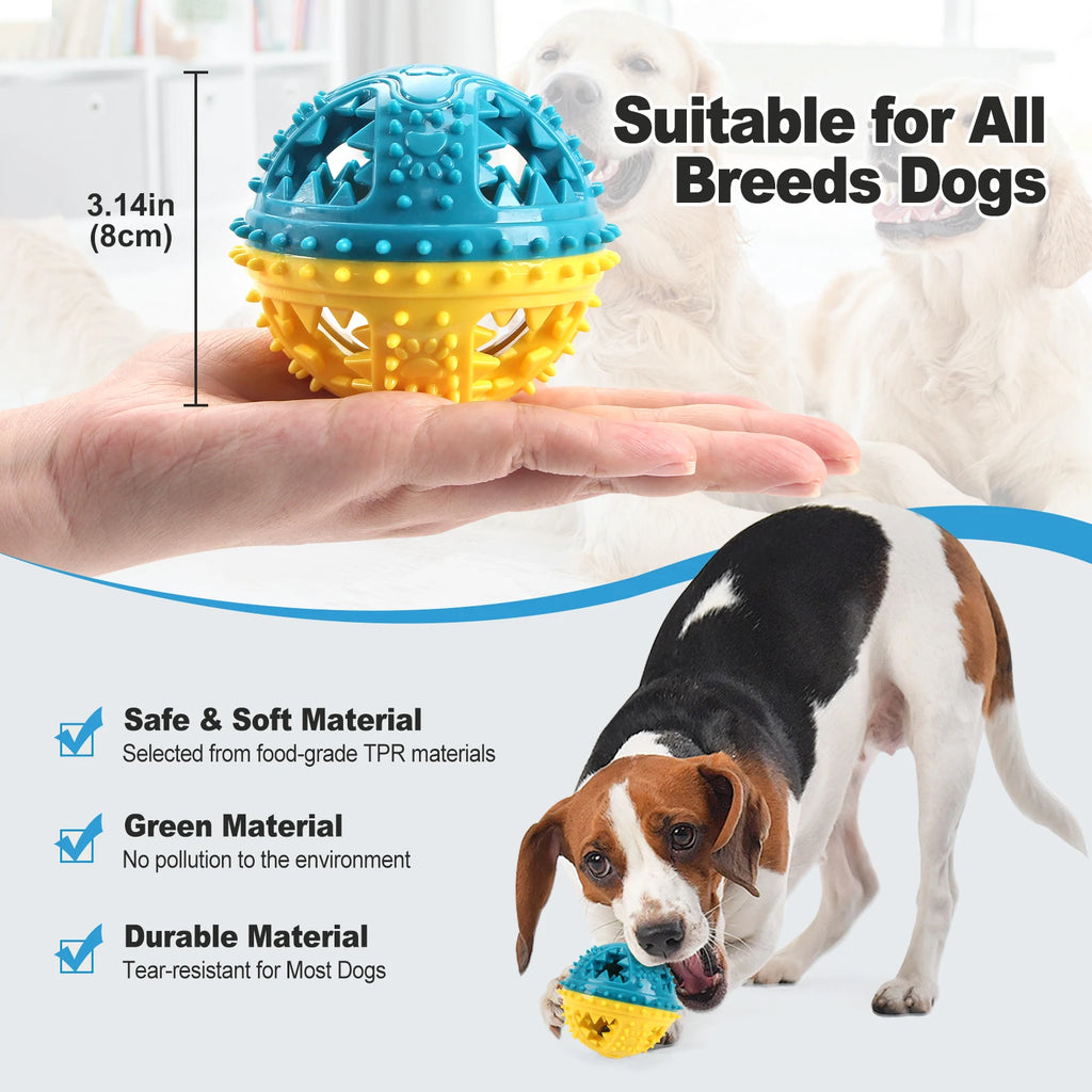 Interactive Dog Treat Ball – Chew & Reward Toy