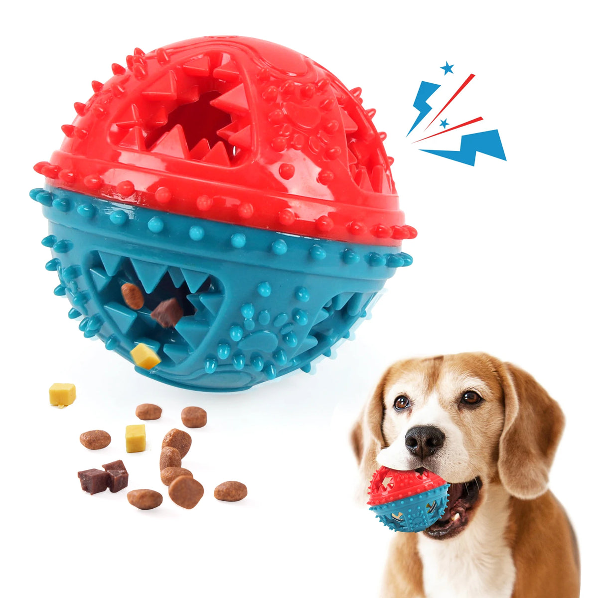 Interactive Dog Treat Ball – Chew & Reward Toy