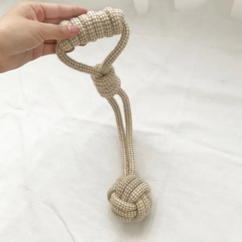 Dog Teeth cleaning knot toy